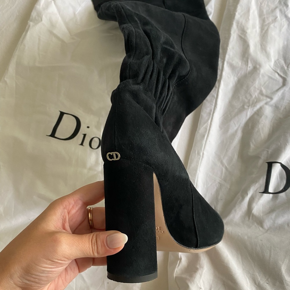 CD suede boots - Picture 3 of 9